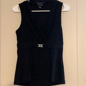 White House Black Market v neck blouse